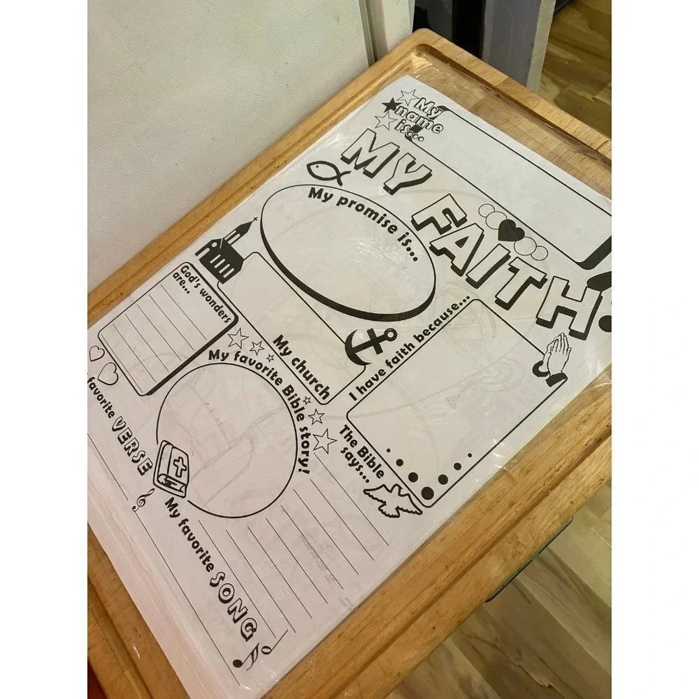 Children’s Religious My Faith Large Workshop papers